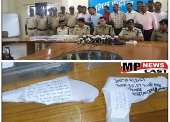 जबलपुर 17 पिस्टल और कटटे बरामद, क्राइम ब्रांच और जिला पुलिस की संयुक्त कार्रवाई