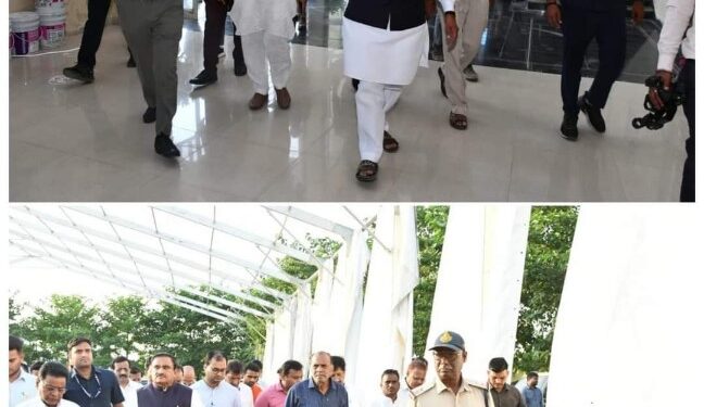 खुरई इन्वेस्टर समिट-2023 की तैयारियों का मंत्री श्री सिंह ने लिया जायजा  खुरई में उद्योग और रोजगार की संभावनाओं का निवेशोत्सव “खुरई इन्वेस्टर समिट-2023″