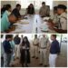 गोटेगाँव में कलेक्टर एवं एसपी ने ली बैठक राजस्व एवं पुलिस विभाग का अमला रहा मौजूद