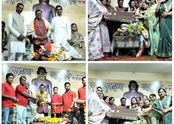 इसरो इन के निर्देशक एवम् चंद्रयान 3 टीम के प्रमुख सदस्य पहुंचे गंजबासौदा। हुआ भव्य स्वागत