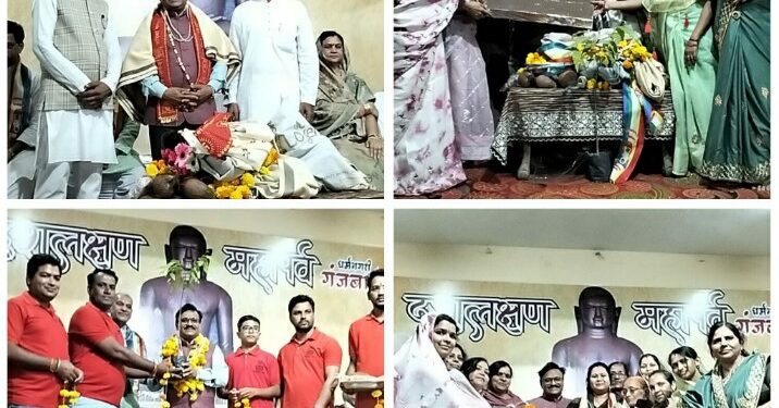इसरो इन के निर्देशक एवम् चंद्रयान 3 टीम के प्रमुख सदस्य पहुंचे गंजबासौदा। हुआ भव्य स्वागत