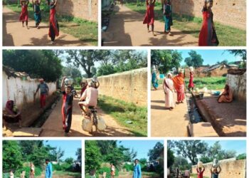 ट्रांसफार्मर खराब,पानी के लिए परेशान ग्रामीण,अंधेरे में काट रहे रातें  दूर दराज से ला रहे पानी,महिलाओं को होती हैं ज्यादा परेशानी