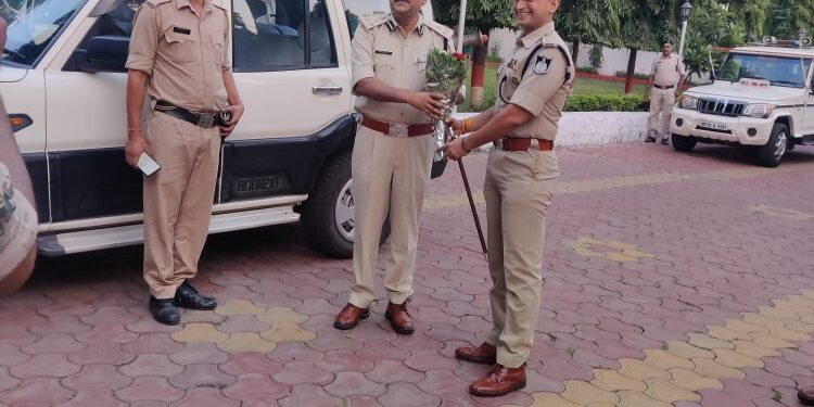 *नवागत उप पुलिस महानिरीक्षक सागर रेंज सागर ने किया पदभार ग्रहण*