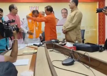 भोपाल बड़वाह से कांग्रेस विधायक सचिन बिरला बीजेपी मे हुए शामिल