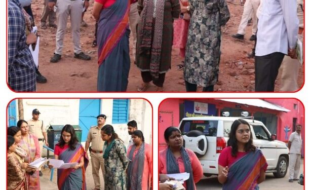 कलेक्टर एवं जिला निर्वाचन अधिकारी सुश्री ऋजु बाफ़ना ने गाडरवारा एवं चीचली के मतदान केंद्रों का निरीक्षण किया