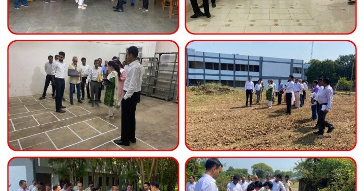 विधानसभा निर्वाचन की संपूर्ण प्रक्रिया स्वतंत्र, निष्पक्ष एवं शांतिपूर्वक संपन्न कराई जाएगी कलेक्टर एवं जिला निर्वाचन अधिकारी ने ईव्हीएम वेयरहाउस, मतगणना स्थल और पार्किंग स्थल का निरीक्षण किया