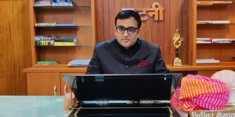 स्वीप गतिविधियों के चरणबद्ध आयोजन हेतु सीईओ जिला पंचायत एवं नोडल अधिकारी स्वीप शिशिर गेमावत ने जारी किया कैलेण्डर