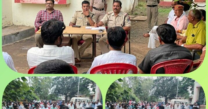 *बहोरीबंद थाना परिसर में शांति समिति की बैठक हुई संपन्न* *शांति समिति की बैठक में स्लीमनाबाद एसडीओपी अखिलेश गौर, तहसीलदार गौरव पांडे, थाना प्रभारी सुरेंद्र शर्मा द्वारा दिए गए आवश्यक दिशा निर्देश*