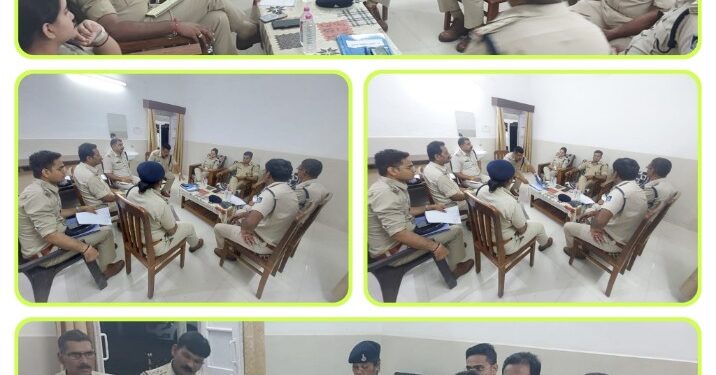 कटनी और जबलपुर के पुलिस के बीच अंतर जिला बॉर्डर बैठक संपन्न*