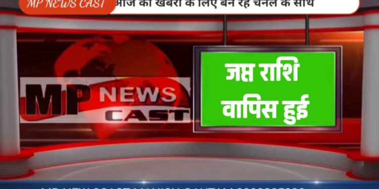 दो लाख 98 हजार 500 रूपए जप्त राशि वापिस हुई