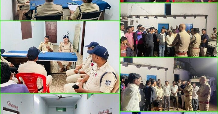 *थाना बाकल के अंतर्गत चुनाव के दृष्टिकोण संवेदनशील ग्राम मोहतरा का भ्रमण कर ग्रामीणों से किया जन संवाद*