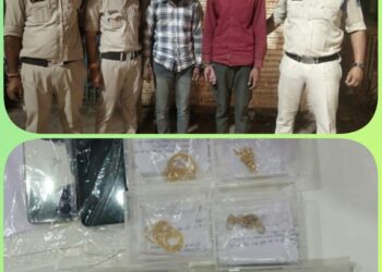 विदिशा पुलिस को मिली बड़ी सफलता कोतवाली पुलिस ने चेन स्नेचिंग करने वाले ईनामी अंतर्राज्यीय चेन स्नेचर गिरोह को किया गिरफ्तार