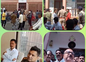 पूर्व मंत्री यादवेन्द्र सिंह बुंदेला के घर आसाम पुलिस का छापा  आसम से चार सदस्यीय टीम पहुची टीकमगढ