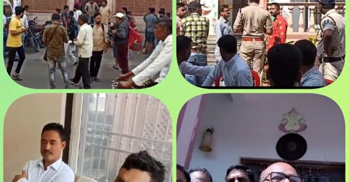 पूर्व मंत्री यादवेन्द्र सिंह बुंदेला के घर आसाम पुलिस का छापा  आसम से चार सदस्यीय टीम पहुची टीकमगढ