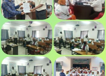 डेयरी एवं केंचुआ खाद निर्माण प्रशिक्षण की परीक्षा संपन्न