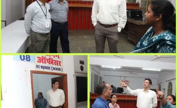 कलेक्टर एवं जिला निर्वाचन अधिकारी श्री अवि प्रसाद ने शुक्रवार की देर शाम कलेक्ट्रेट कार्यालय में नाम- निर्देशन पत्र स्वीकार करने चारों विधानसभा क्षेत्रों के लिए रिटर्निंग ऑफिसर के कक्षों का औचक निरीक्षण किया