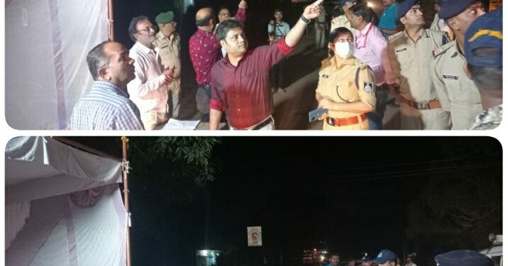 पुलिस अधीक्षक अभिजीत कुमार रंजन द्वारा जिले के जुहला एवं पीरबाबा चेक पोस्ट पर लगे निगरानी दल (एस.एस.टी.) का निरीक्षण किया गया।