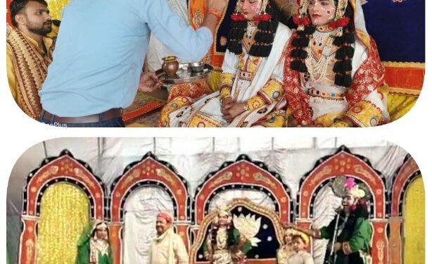 दशहरा महोत्‍सव के अवसर पर गांधी मैदान पर श्रीरामलीला में सीता हरण प्रसंग का मंचन बना आकर्षण.