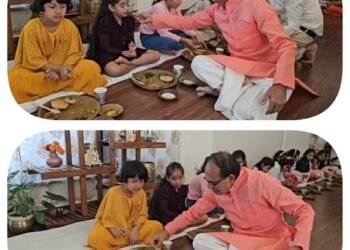बेटियां देवी का स्वरूप हैं, इनकी सेवा से बढ़कर दूसरा कोई पुण्य नहीं। मुख्यमंत्री शिवराज सिंह चौहान ने आज नवरात्रि के पावन अवसर पर शक्ति स्वरूपा कन्याओं को भोजन कराकर प्रदेश की समृद्धि एवं खुशहाली की कामना की।