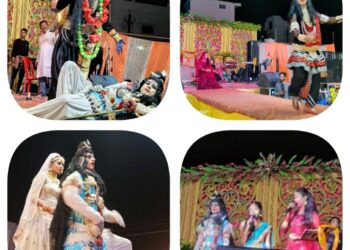 देवी जागरण में भक्ति गीतों की बयार, जमकर झूमे श्रद्धालु  उमरियापान के न्यू बस स्टैंड में आयोजित हुआ देवी जागरण,बड़ी संख्या में पहुँचे श्रद्धालु