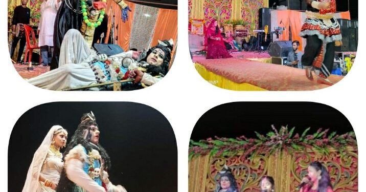 देवी जागरण में भक्ति गीतों की बयार, जमकर झूमे श्रद्धालु  उमरियापान के न्यू बस स्टैंड में आयोजित हुआ देवी जागरण,बड़ी संख्या में पहुँचे श्रद्धालु