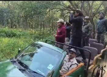 सचिन पहुँचे कान्हा नेशनल पार्क