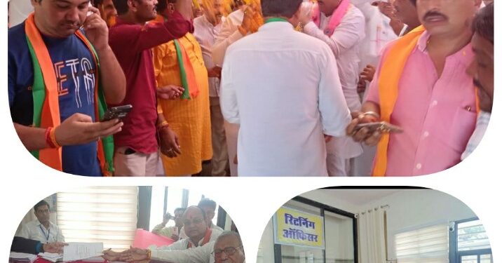 *गुरूवार को हरदा विधानसभा क्षेत्र से 1 टिमरनी से 2 नाम निर्देशन पत्र जमा हुए*