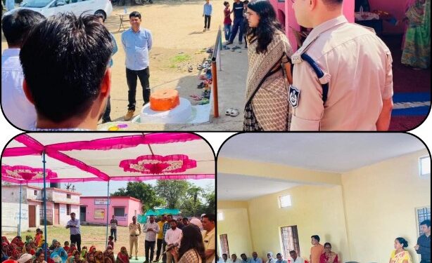 कलेक्टर सुश्री ऋजु बाफना एवं एसपी श्री अमित कुमार ने किया निरीक्षण