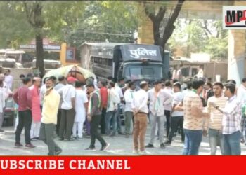मीडिया डिबेट के दौरान हुए विवाद में पुलिस ने कांग्रेस के कार्यकर्ताओं को थाने में बैठाया
