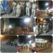 रविवार देर शाम नगर पुलिस अधीक्षक श्रीमती ख्याति मिश्रा एवं शहर कोतवाल आशीष शर्मा की अगुवाई में सीआईएसएफ के दल ने नगर में पैदल मार्च किया।