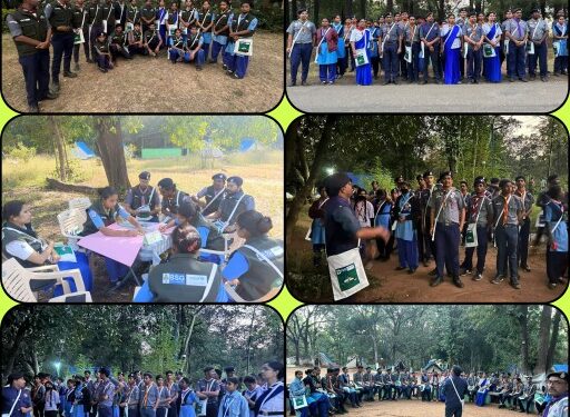 कटनी जिले के 18 स्काउट गाइड बने क्लाइमेट चेंजर