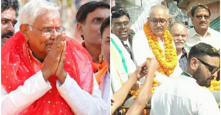 नामांकन के अंतिम दिन भाजपा और कांग्रेस प्रत्याशियों ने जमकर दिखाया शक्ति प्रदर्शन,भाजपा की सभा हीरो होंडा चौराहे पर तो, कांग्रेस की सभा इंदिरा चौक पर हुई,भाजपा नेता भगवती चौरे का शक्ति प्रदर्शन बना राजनीतिक सुर्खिंया