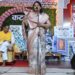 देर रात चलें कवि सम्मेलन का आनंद श्रोताओं ने उठाया  जिनके दर्शन को तरसते है यहां लाखों नयन मेरे गुरूदेव नमन