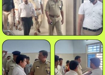 पटाखा फैक्ट्री मे ब्लास्ट मामले को लेकर सागर कमिश्नर तथा आई जि पहुचे दमोह, घटना के पीड़ितो से ली मामले कि जानकारी
