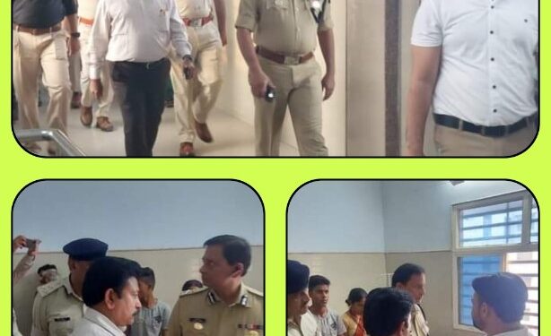 पटाखा फैक्ट्री मे ब्लास्ट मामले को लेकर सागर कमिश्नर तथा आई जि पहुचे दमोह, घटना के पीड़ितो से ली मामले कि जानकारी