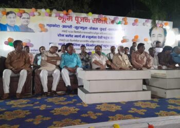 लोक निर्माण मंत्री श्री भार्गव ने किया करोड़ों रुपए का भूमिपूजन एवं शिलान्यास