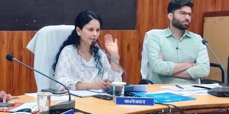 निर्वाचन से संबंधित कार्यों को सर्वोच्च प्राथमिकता प्रदान करें – डॉ. सिडाना  समय-सीमा की बैठक में कलेक्टर के निर्देश