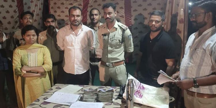 मुस्तैदी से कार्य करने पर 6 लाख रुपए से अधिक की नगदी ज़ब्त पनाग़र चेक पोस्ट पर हुई वाहन जाँच