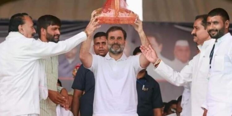कालापीपल विधानसभा में राहुल गांधी ने उठाया:- जातीय जनगणना का मुद्दा,