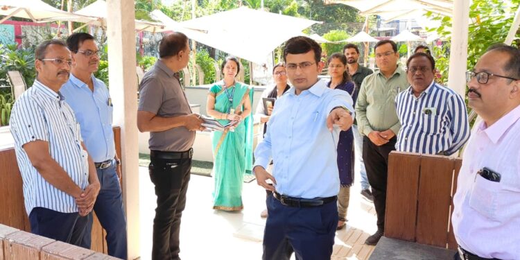 दिव्यांग अनुभूति पार्क का होगा कायाकल्प,कलेक्टर श्री सिंह ने किया निरीक्षण,अधिकारियों को दिए निर्देश