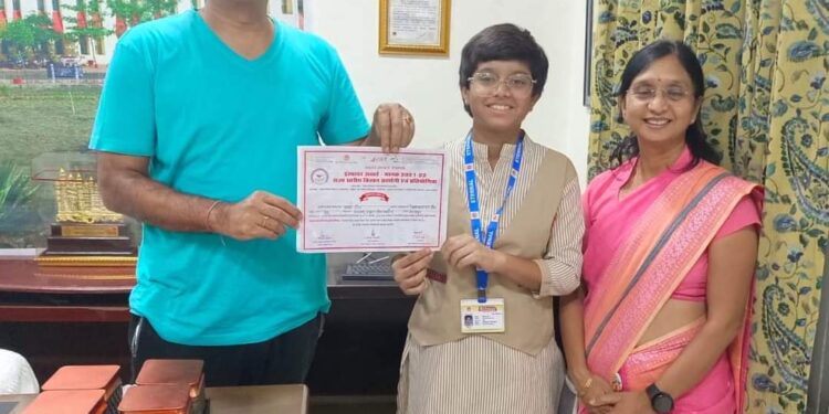 इटर्नल स्कूल की ब्राह्मी राष्ट्रीय इंस्पायर अवार्ड मानक के लिए चयनित  कालापीपल(बबलू जायसवाल)इटर्नल स्कूल की ब्राह्मी करेगी राष्ट्रीय इंस्पायर अवार्ड में म.प्र.का प्रतिनिधित्व