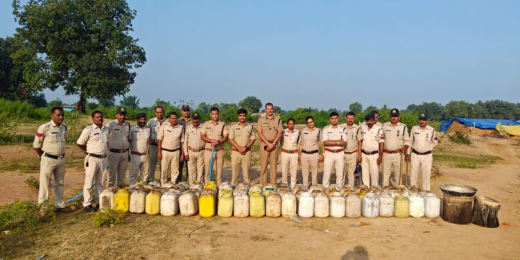 थाना बरही क्षेत्र में अवैध शराब के विरुद्ध पुलिस की ताबड़तोड़ कार्यवाही
