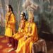 श्री रामलीला महोत्सव में दशरथ मरण केवट संवाद की लीला का मंचन किया गया