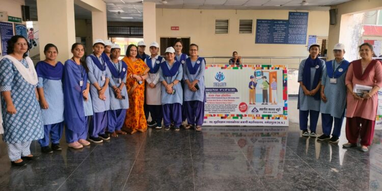 विश्व मानक दिवस के उपलक्ष्य में मानकों के प्रति जागरूकता अभियान चलाने के संबंध में नुक्कड़ नाटक का आयोजन किया गया।