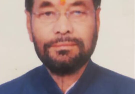 पांच बार के विधायक रहे पूर्व विधायक मोती कश्यप का भाजपा से हुआ मोह भंग निर्दलीय उतरेंगे मैदान पर