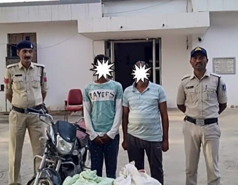 विजयराघवगढ़ पुलिस की कार्रवाई