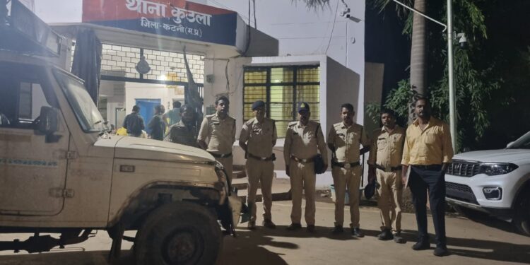 *कुठला पुलिस की सक्रियता से चोरी पिक अप वाहन जप्त*