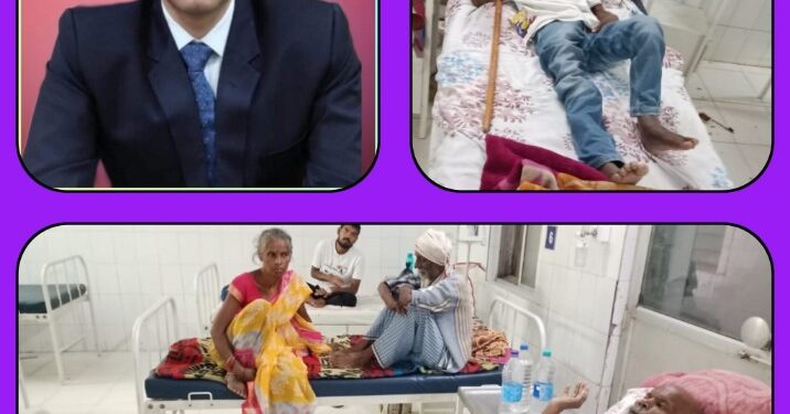 *कलेक्टर अविप्रसाद की एक और मानवीय पहल*  *सवा साल से डियुटी से गायब अस्वस्थ भृत्य का कलेक्टर के निर्देश पर जिला चिकित्सालय में इलाज जारी*