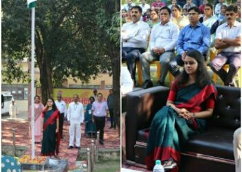 मध्यप्रदेश स्थापना दिवस कार्यक्रम आयोजित कलेक्टर सुश्री ऋजु बाफना ने किया ध्वजारोहण नुक्कड़ नाटक से बताया मतदान महत्व