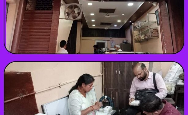 आगामी पर्वाे को दृष्टिगत रखते खाद्य पदार्थाे के नमूना संग्रहण कर भेजे गए भोपाल